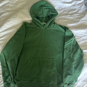 Elwood Kelly Green Hooded Sweatshirt Size L